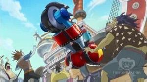 One Piece Episodio 556