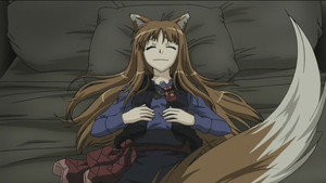 Ookami To Koushinryou Episodio 3