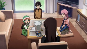 Mirai Nikki Episodio 6