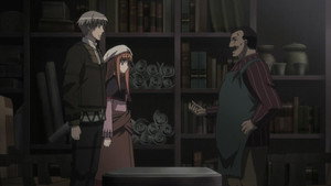 Ookami To Koushinryou Episodio 9