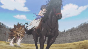 Sora wa Akai Kawa no Hotori Episodio 10
